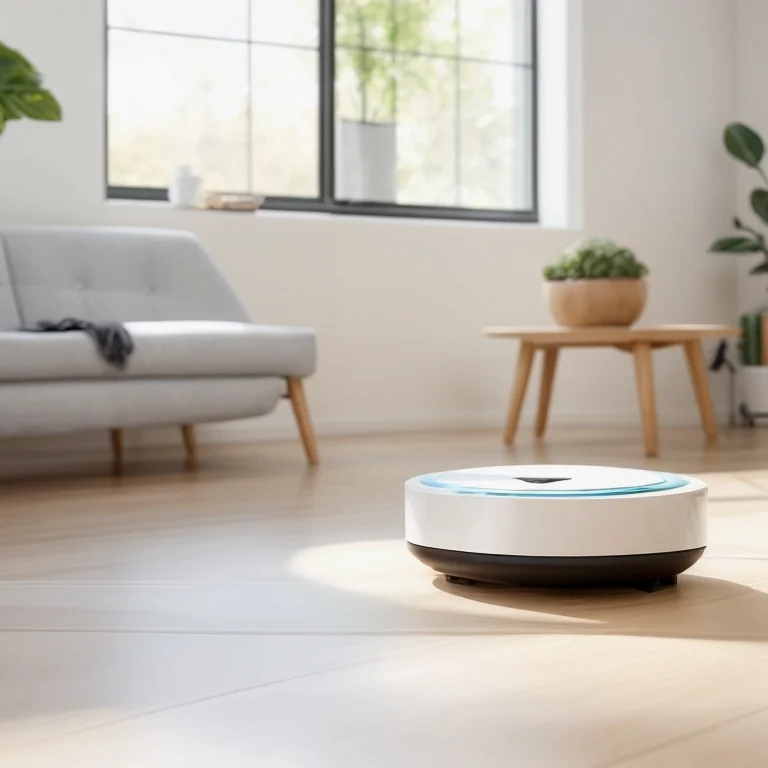 Smartphone-App mit Reinigungsplanansicht